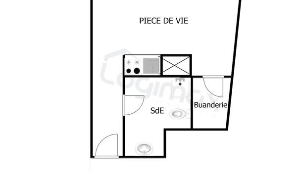 Appartement 1 pièces  à vendre Rochelle (La) 17000
