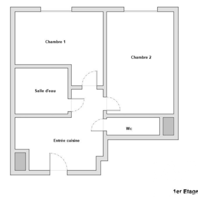 Appartement 3 pièces 130000 €