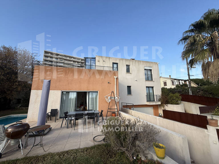 Vente maison contemporaine dans lotissement Nice Fabron — photo 1