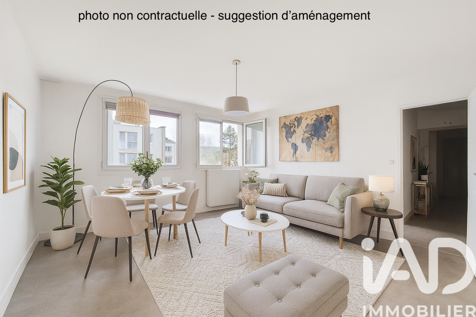 Vente Appartement 3 pièces - Photo 2