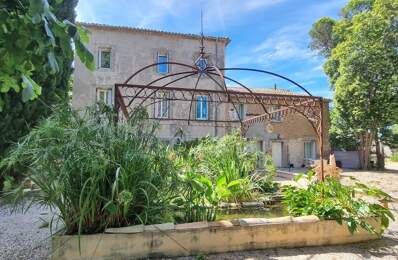 À VENDRE  Superbe maison de maître au cur des vignes à Jonquières (Hérault) — photo du bien