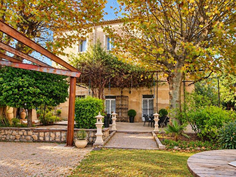 À VENDRE  Superbe maison de maître au cur des vignes à Jonquières (Hérault) — photo 1