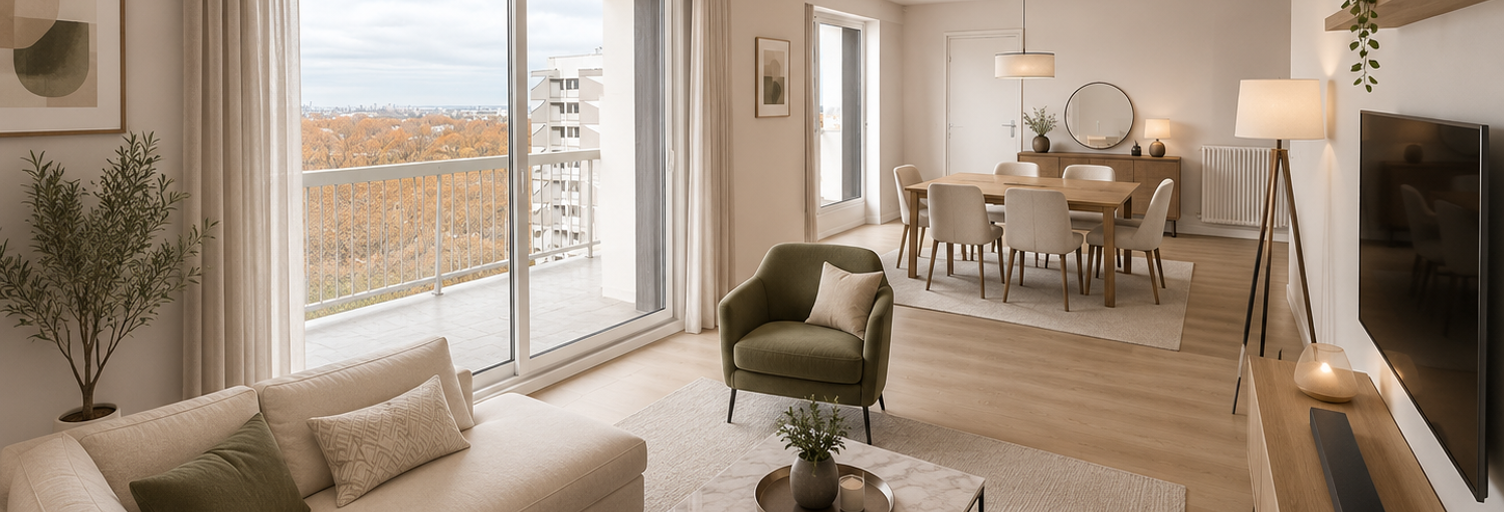 Appartement 4 Pièces 79 m² à vendre à Tremblay-en-France (93290)