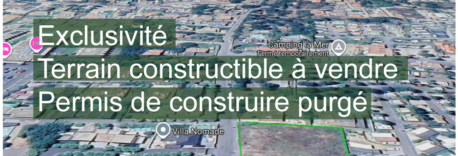 Terrain  1277 m² à vendre à Agde (34300)