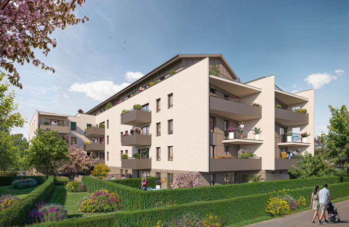 Vente programme neuf T3, T4 59 à 79 m² Bonneville (74130) — photo 2