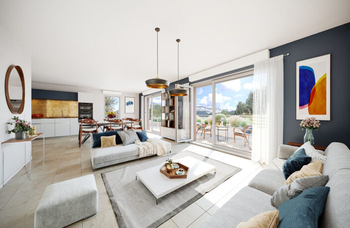Vente programme neuf T3, T4 59 à 79 m² Bonneville (74130) — photo 3