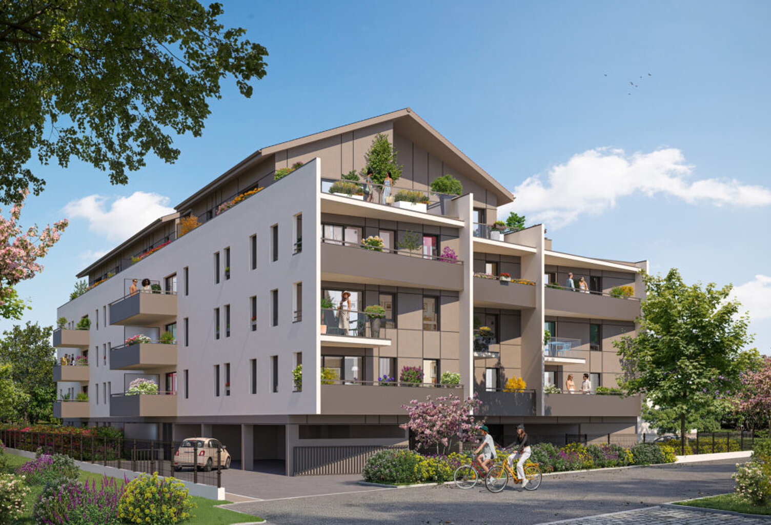 Vente programme neuf T3, T4 59 à 79 m² Bonneville (74130) — photo 1