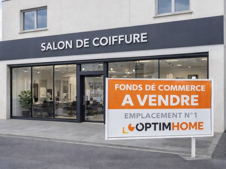Fonds de commerce à vendre Salon de coiffure proche de Lorient – Emplacement N°1 – 72 m² — photo 1