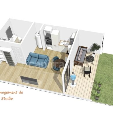 Appartement 1 pièces 183000 €