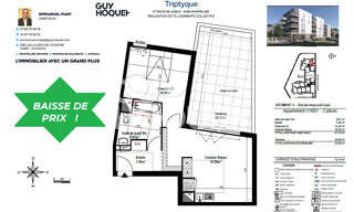 Appartement 1 Pièce 47 m² à vendre à Montpellier (34080)