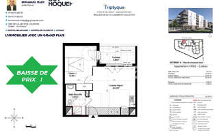 Appartement 1 Pièce 40 m² à vendre à Montpellier (34080)