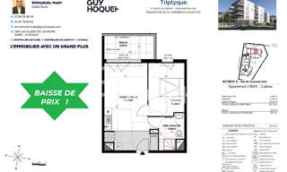 Appartement 1 Pièce 40 m² à vendre à Montpellier (34080)