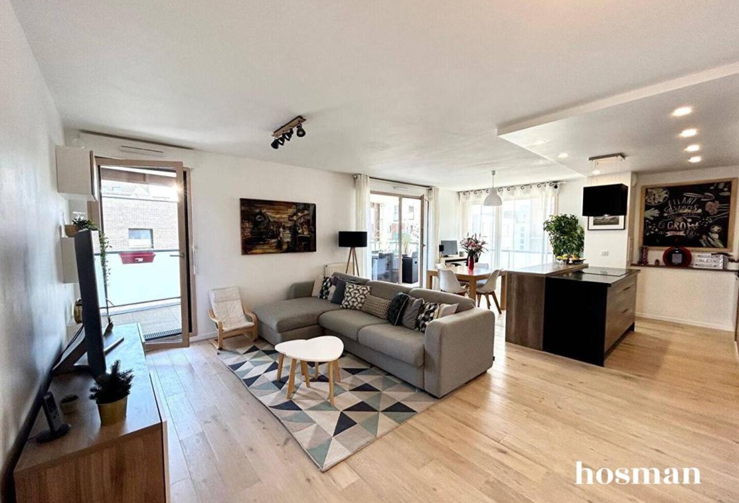 Appartement 4 pièces de 74 m² avec terrasse et balcon - Rue Marguerite Yourcenar, Colombes — photo 1