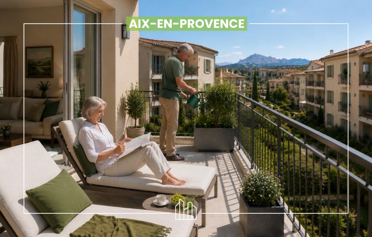 Aix-en-Provence Appartement 2 pièces 54 m²