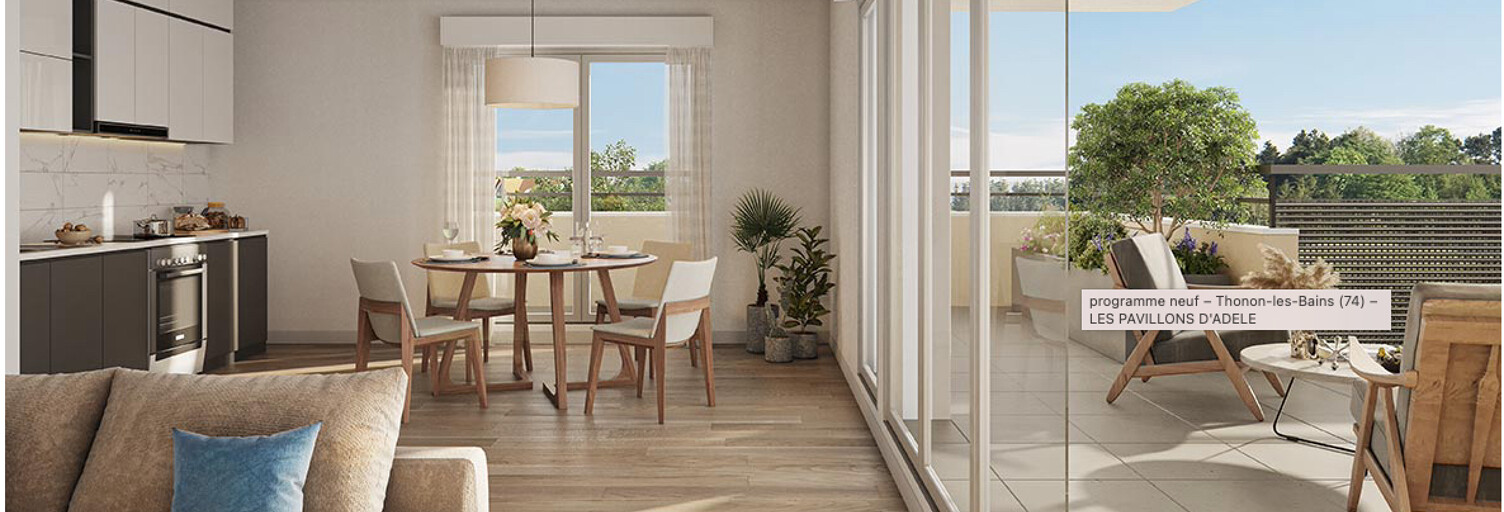 Appartement 3 Pièces 64 m² à vendre à Ferney-Voltaire (01210)