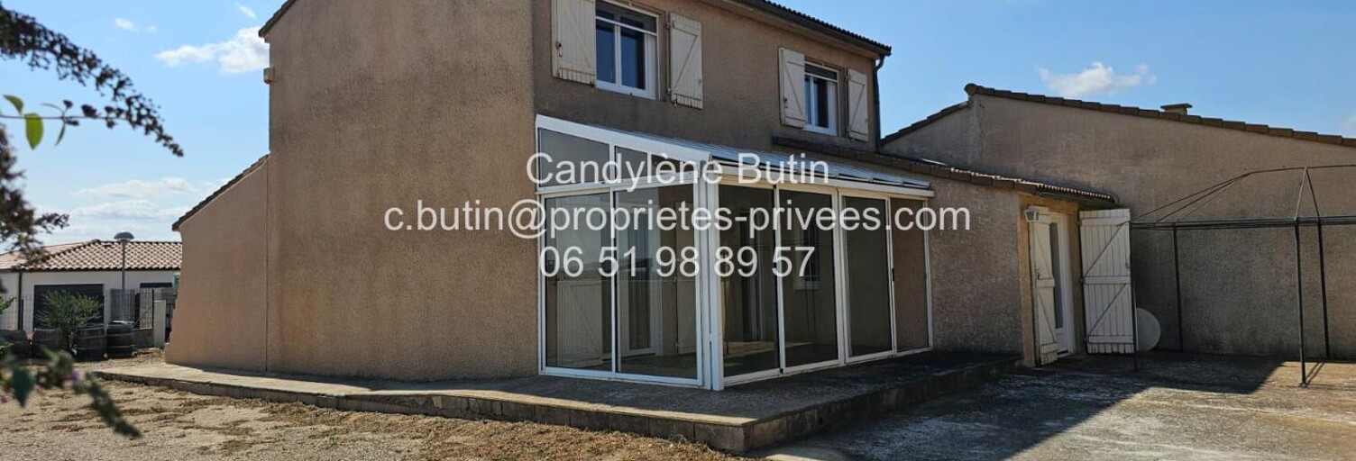 Maison 5 Pièces 108 m² à vendre à Pépieux (11700)