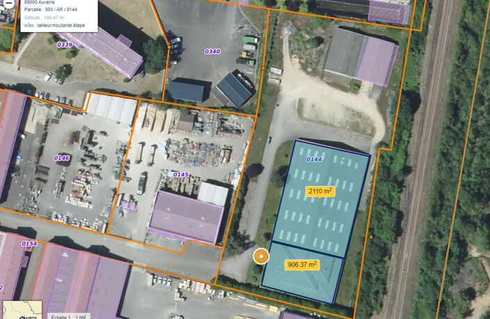 AUXERRE - ZONE D'ACTIVITE- BATIMENT de 3400M² - TERRAIN 7000M² — photo 5