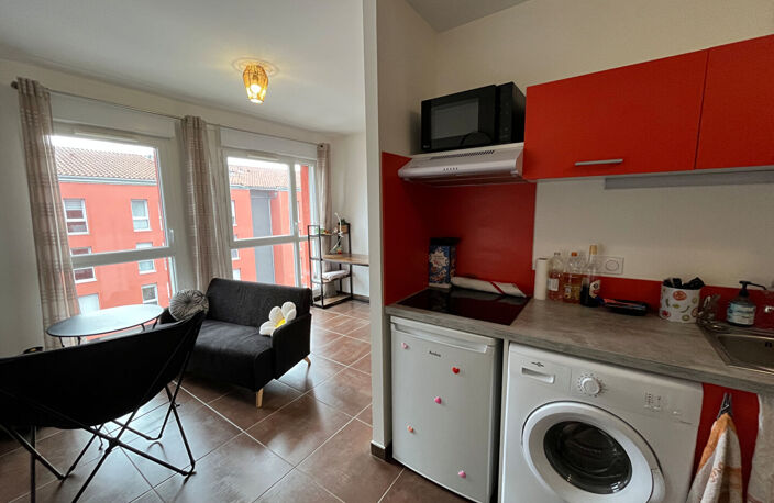 VENDU  chez POINT IMMO- Appartement T1 Meublé de 27,70m² avec place de parking privative — photo 5