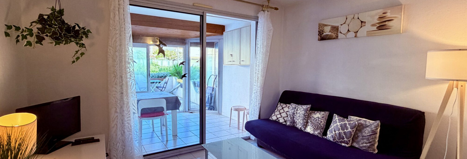 Appartement 3 Pièces 33 m² à vendre à Gruissan (11430)