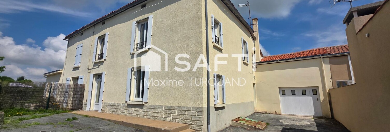 Maison 6 Pièces 179 m² à vendre à Menomblet (85700)