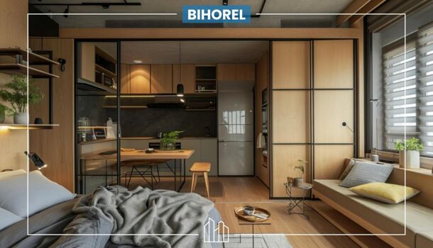 Appartement 1 pièces  à vendre Bihorel 76420