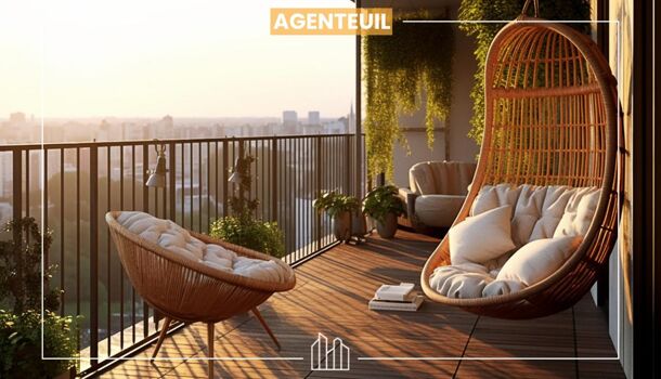 Appartement 4 pièces  à vendre Argenteuil 95100