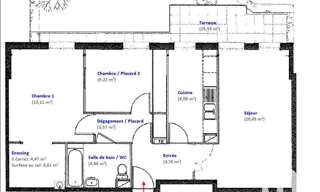Appartement 3 Pièces 69 m² à vendre à Arcueil (94110)