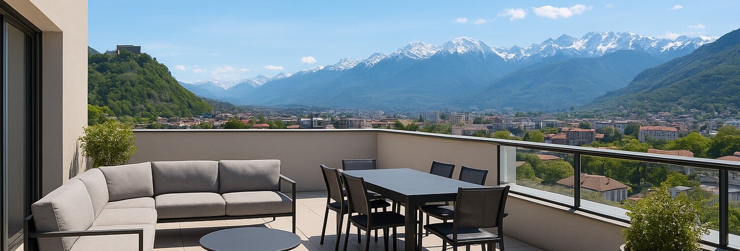 Appartement  90 m² à vendre à Grenoble (38000)