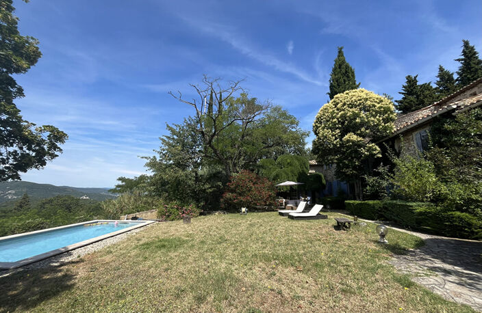 Rare - Superbe Propriété, Drôme provençale dans 23has de terrain , 2 piscines, VUE! — photo 4