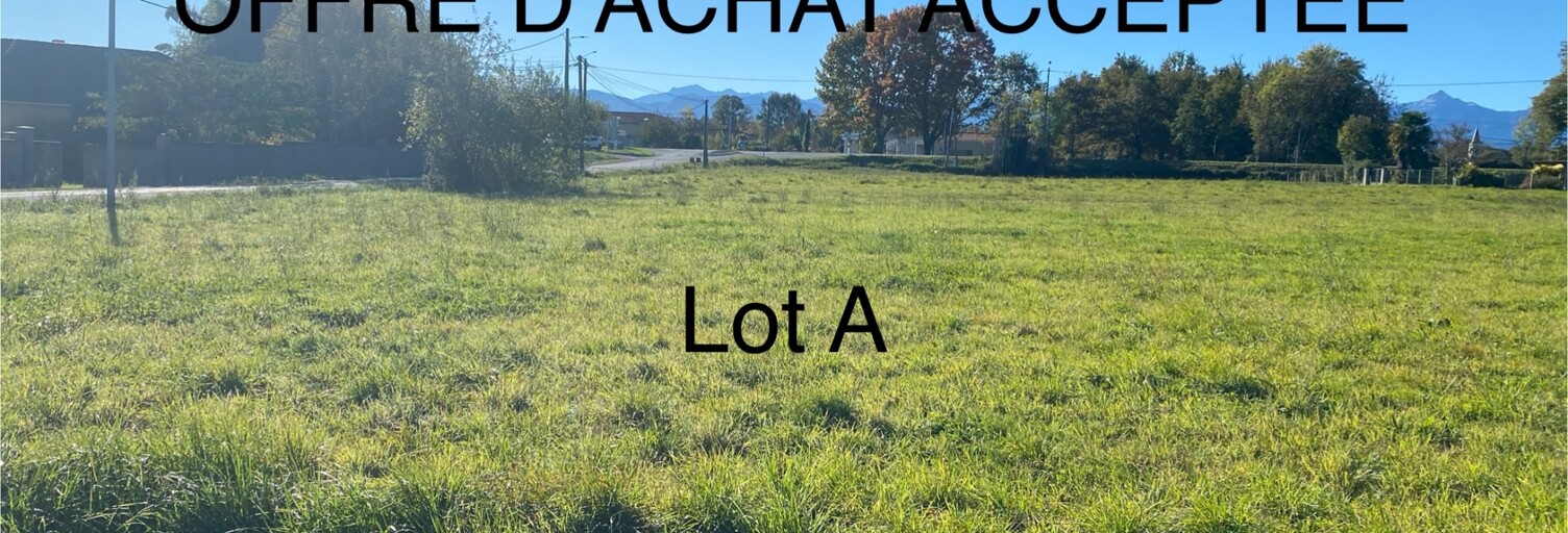 Terrain  1012 m² à vendre à Mascaras (65190)