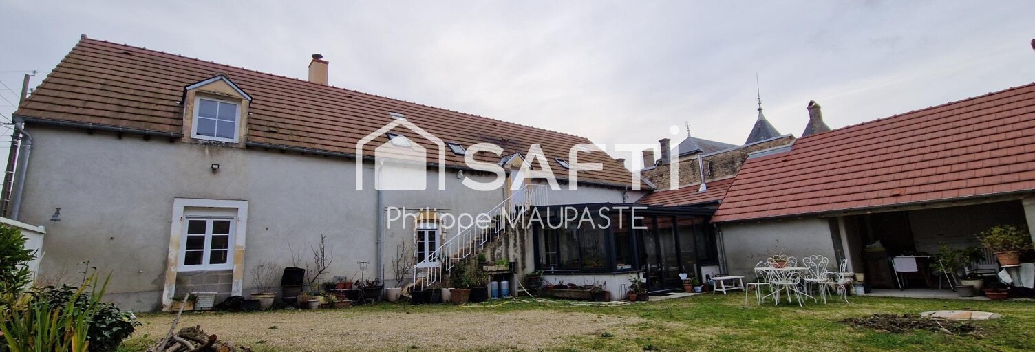 Maison 10 Pièces 215 m² à vendre à Ourouer-les-Bourdelins (18350)