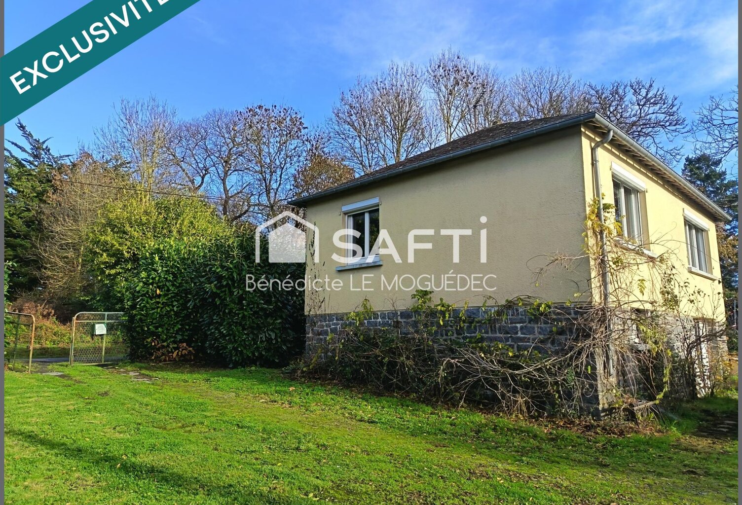 Maison  à rafraîchir r- beau potentiel- terrain de 1000 m 2.  A 25 km de St Malo, 18 KM de Dinan, 30 km de Rennes. — photo 1