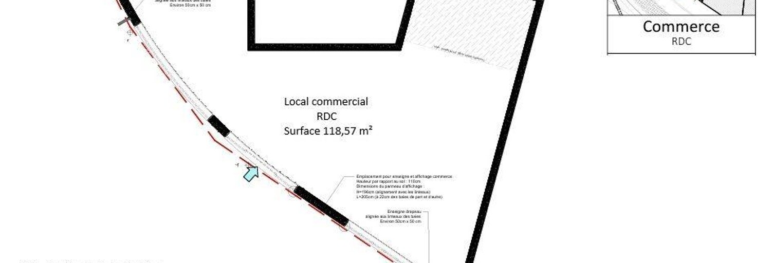 Commerce  183 m² à vendre à Saint-Denis (93200)