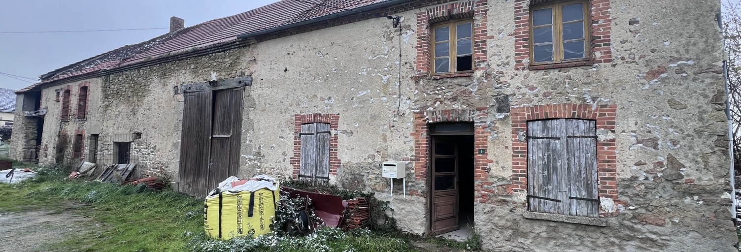 Maison 3 Pièces 250 m² à vendre à Parsac (23140)