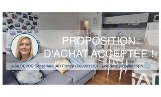 Appartement 2 Pièces 45 m² à vendre à Tourcoing (59200)