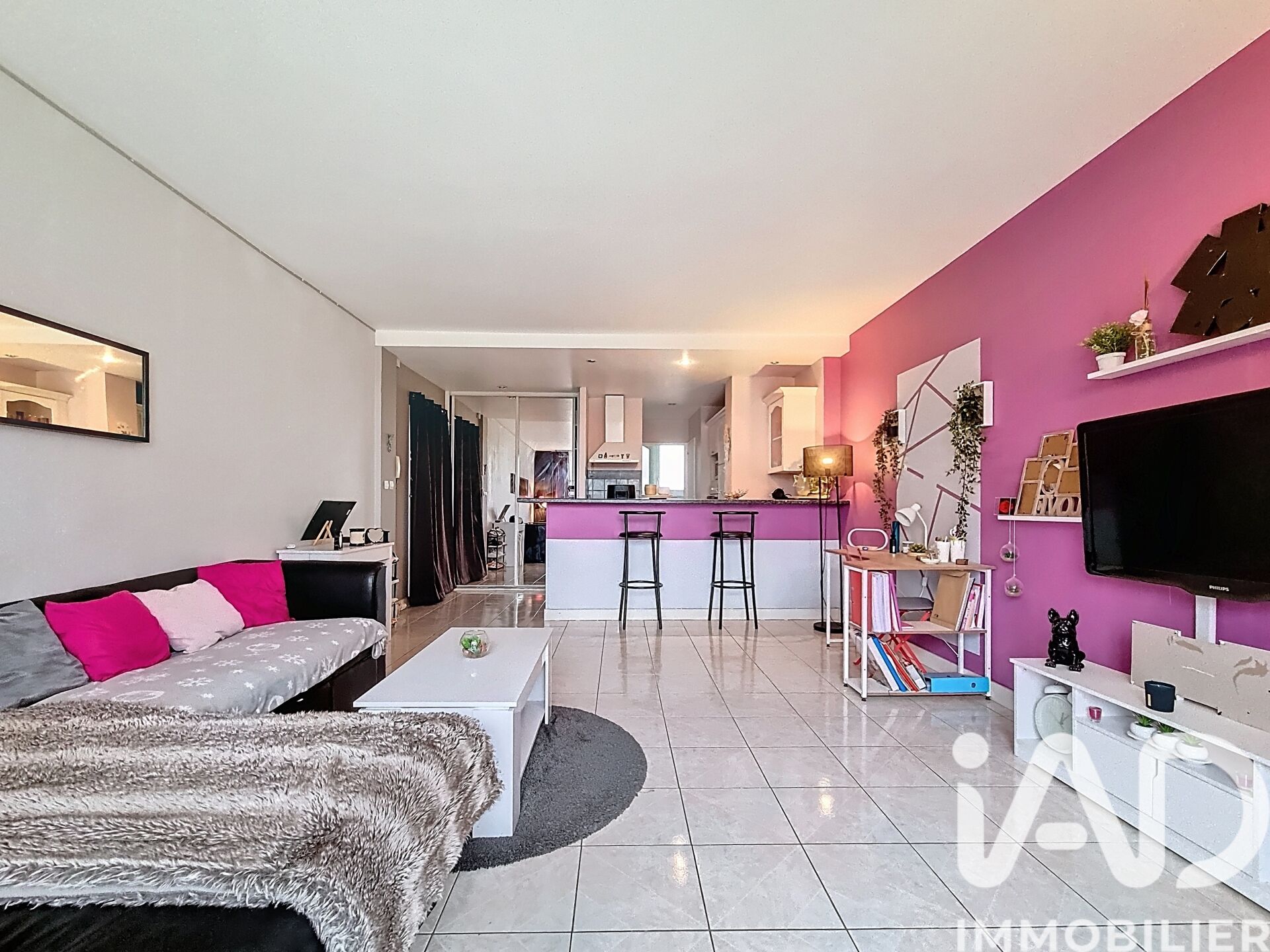 Le Plessis-Trevise - 47m² - 2p. - 1ch.