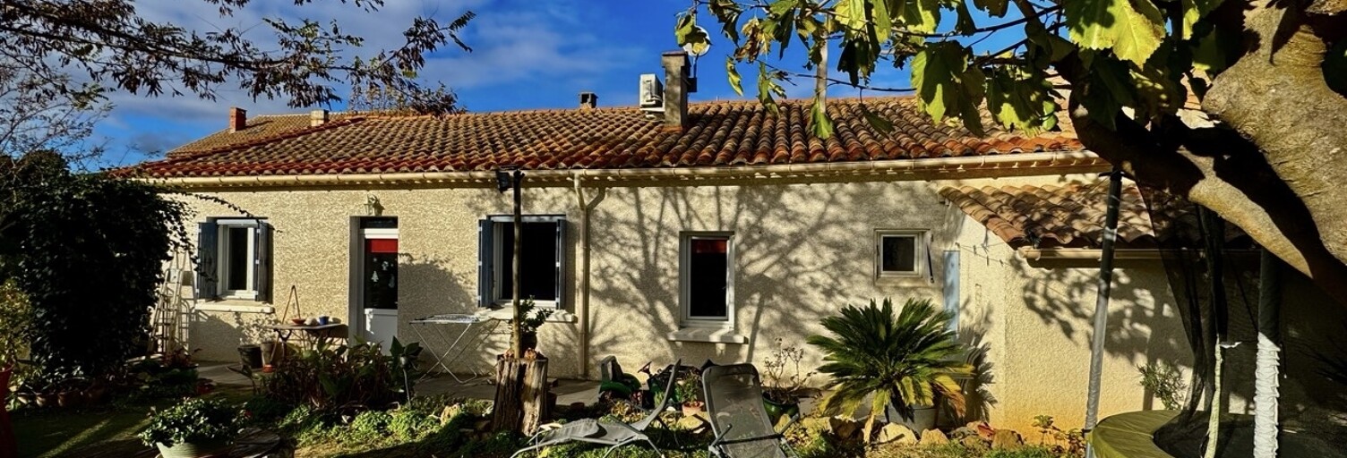 Maison 4 Pièces 93 m² à vendre à Saint-André-de-Roquelongue (11200)