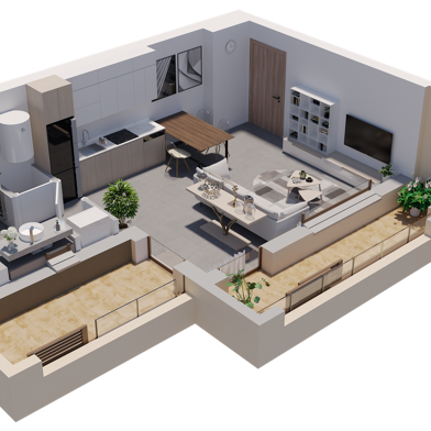 Appartement 1 pièces 195000 €