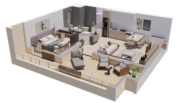 Appartement 2 pièces  à vendre Grosseto-Prugna 20128