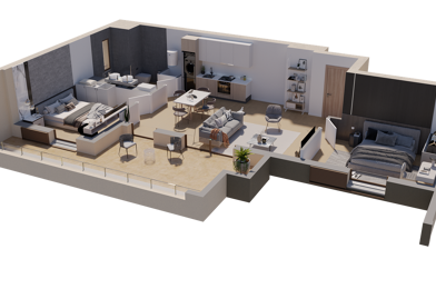 Appartement 3 pièces 380000 €