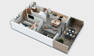 Appartement 2 Pièces 43 m² à vendre à Albitreccia (20128)