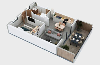 PORTICCIO - APPARTEMENT TYPE 2 — photo du bien