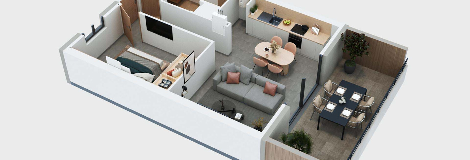 Appartement 2 Pièces 43 m² à vendre à Albitreccia (20128)