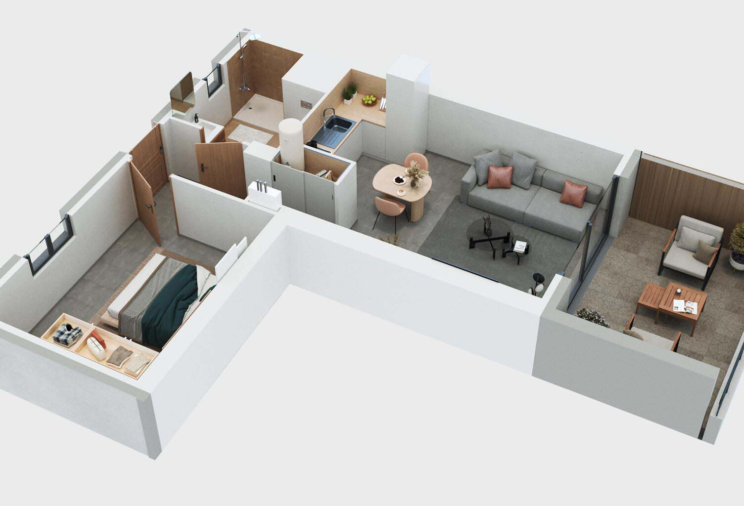 PORTICCIO - APPARTEMENT TYPE 2 — photo 1
