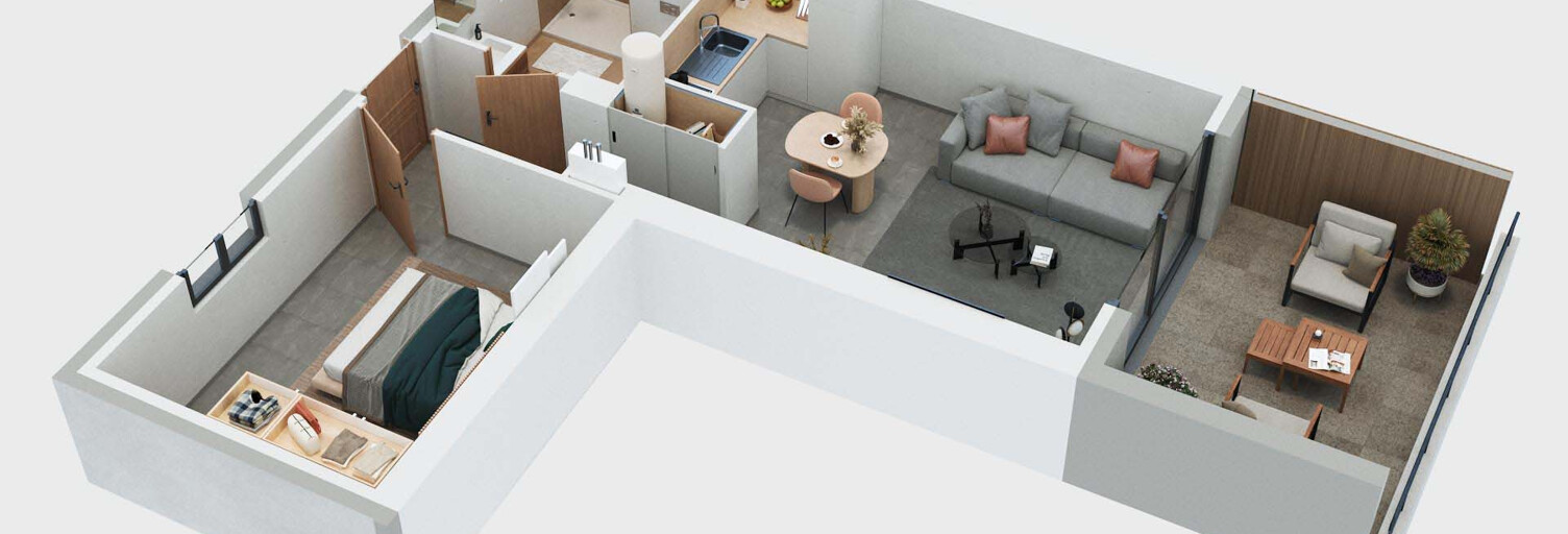 Appartement 2 Pièces 43 m² à vendre à Albitreccia (20128)