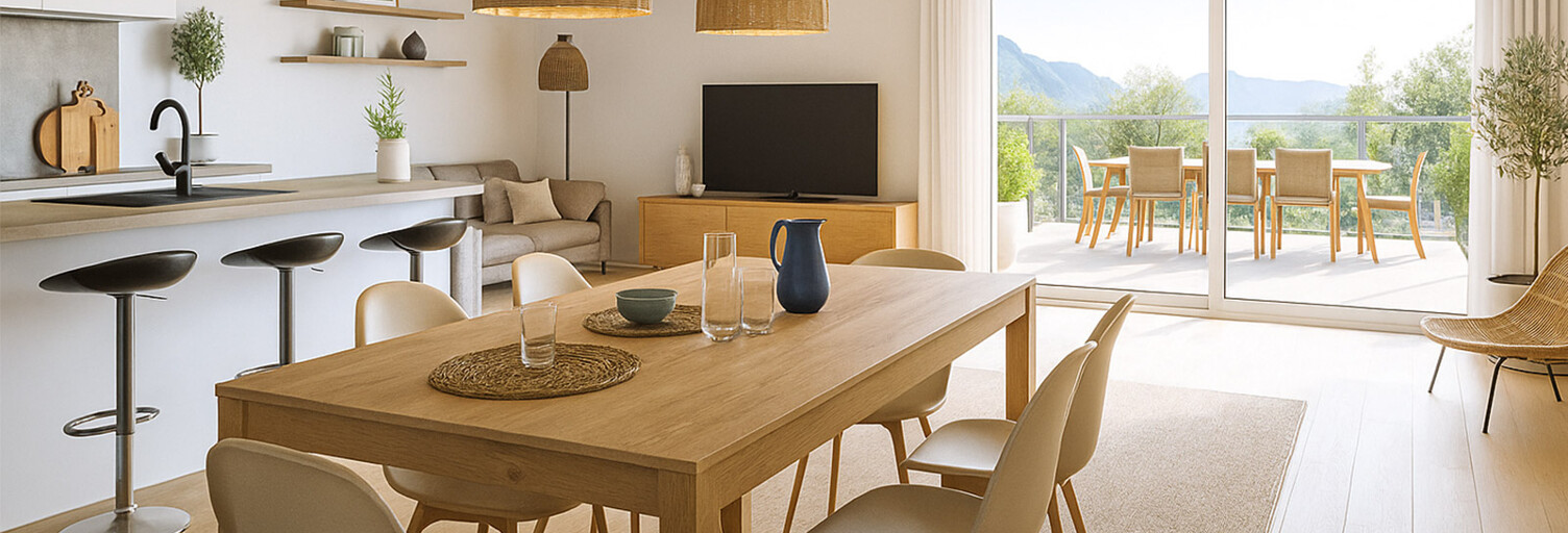 Appartement neuf T3, T4, T5 Pièce 60 à 90 m² à vendre à La Ravoire (73490)