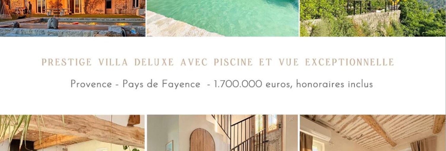 Maison 9 Pièces 239 m² à vendre à Fayence (83440)
