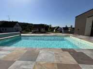 BETTENDORF, 2min de HIRSINGUE, Villa d'architecte, 222m² habitable (+400m² surface totale), suite parentale, piscine chauffée, pool house, jacuzzi, 14.87ares. Prestations haut de gamme — photo 3