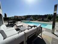 BETTENDORF, 2min de HIRSINGUE, Villa d'architecte, 222m² habitable (+400m² surface totale), suite parentale, piscine chauffée, pool house, jacuzzi, 14.87ares. Prestations haut de gamme — photo 4