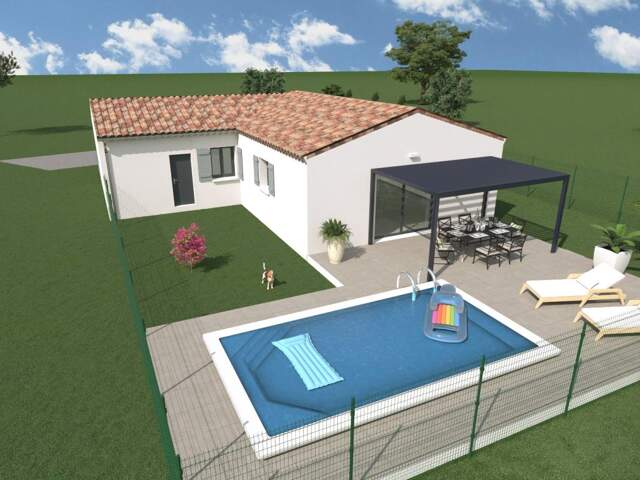 PUYGIRON:  Maison neuve 3 chambres + garage — photo du bien